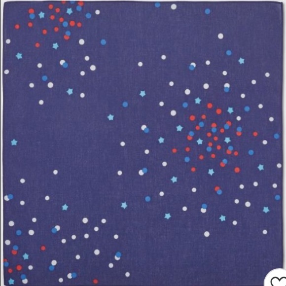 Men’s Sun Squad Cute Blue Bandanna 100%Cotton - Picture 3 of 4